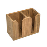 Whitecap 62620 Teak Two Wine Bottle Rack